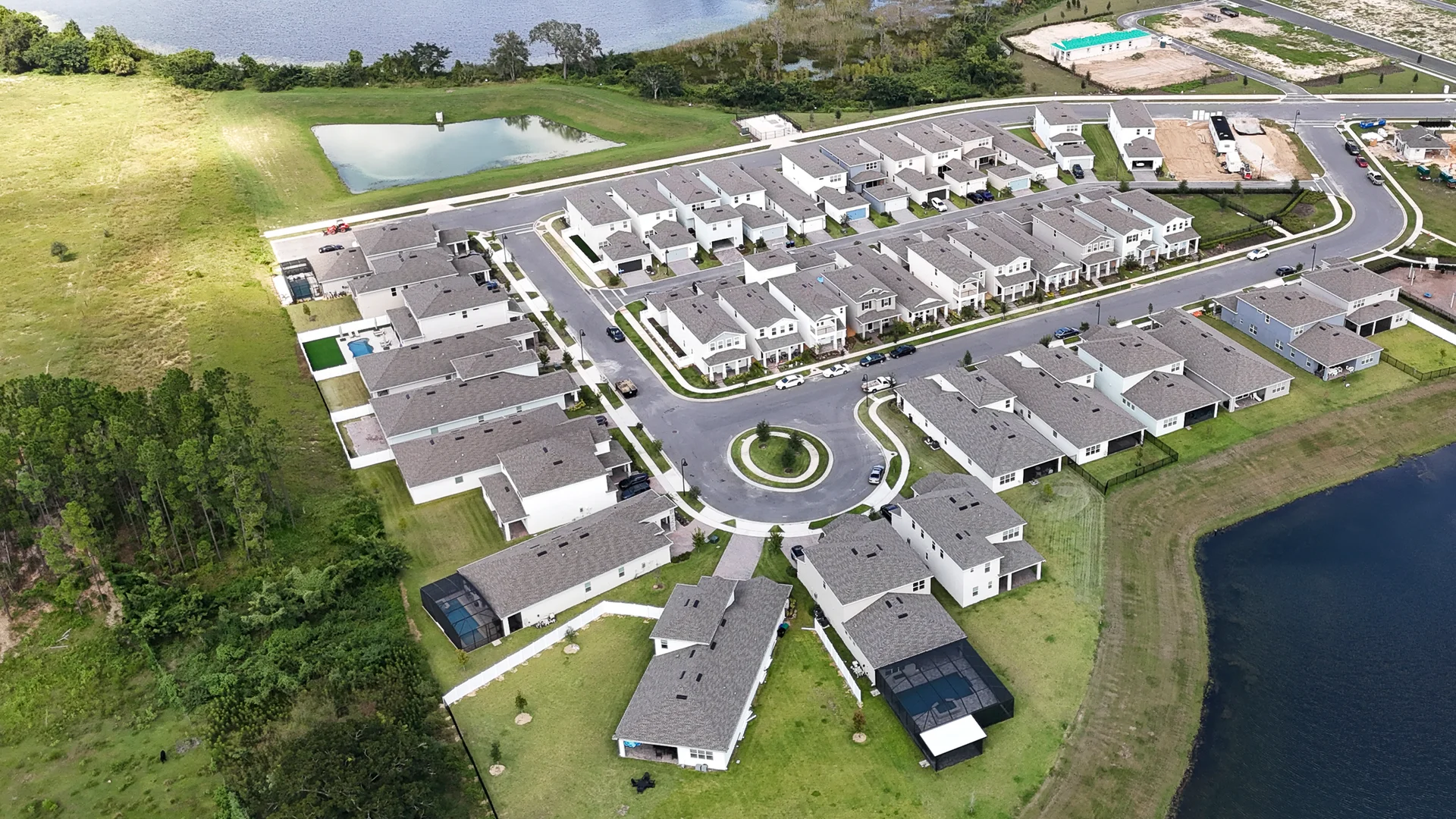 Aerial community view